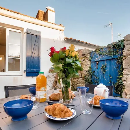 Jolie Maison Avec Cour Pour 5 Personnes Noirmoutier-en-l'Île Extérieur photo