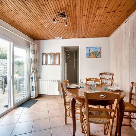 Jolie Maison Avec Cour Pour 5 Personnes Noirmoutier-en-l'Île Extérieur photo